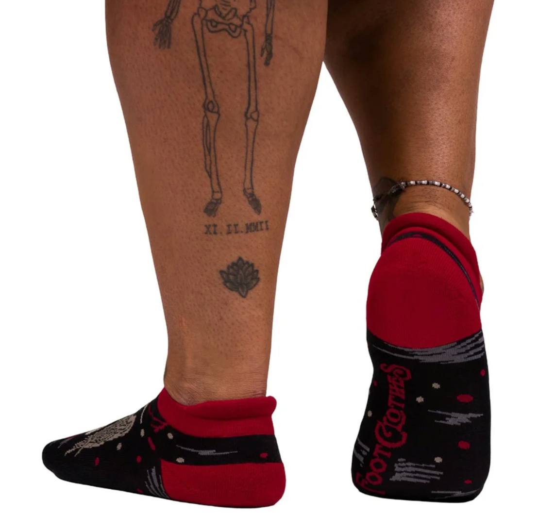 Evil Baphomet Ankle Socks