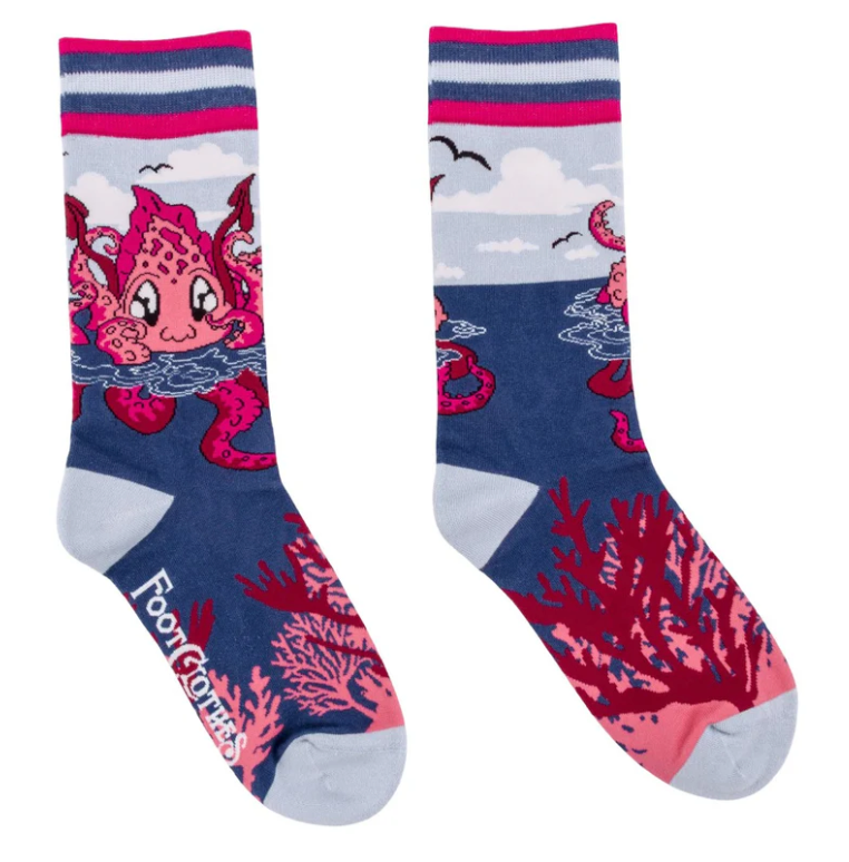 Cute Kraken Socks