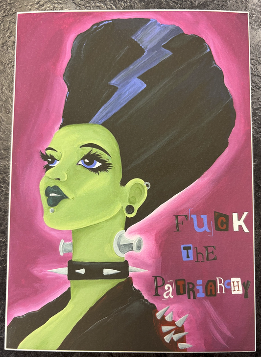 Fuck the Patriarchy Art Print