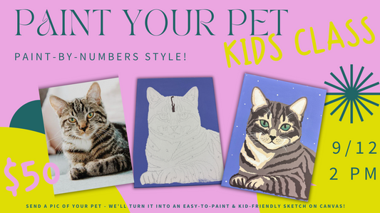 Paint Your Pet Kids Class