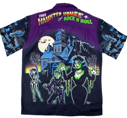 Haunted House ButtonUp Shirt