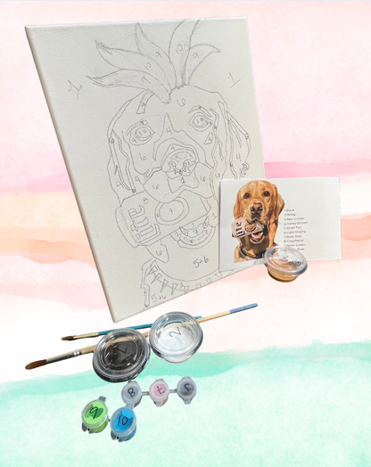 CUSTOM Paint Your Pet Punk Kits