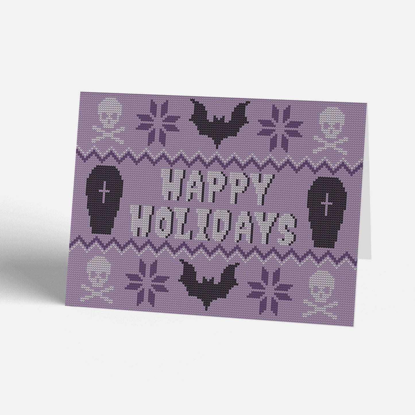 Spooky Holiday Sweater Greeting Card
