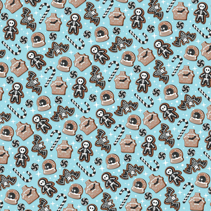 Christmas Gingerbread Wrapping Paper