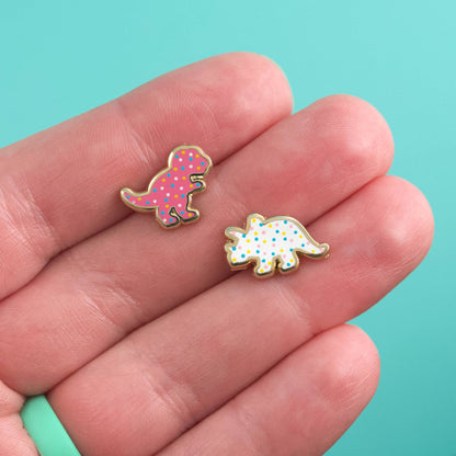 Dino Cookies Earring Studs