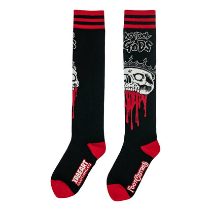No False Kings Knee High Socks