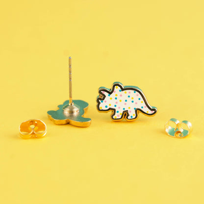 Dino Cookies Earring Studs