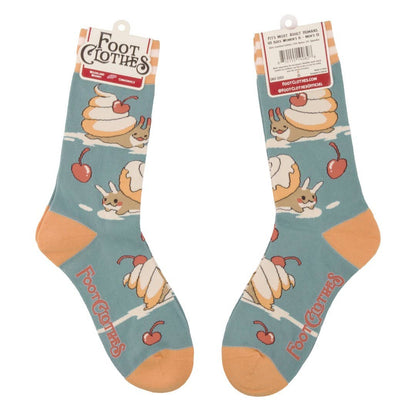 Cinnasnails Crew Socks