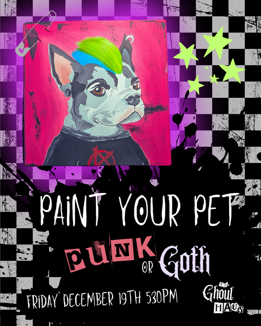 Paint your Pet PUNK/Goth!