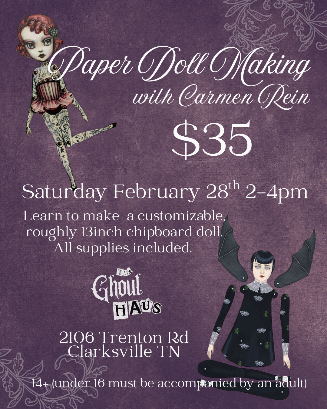 Paper Doll Making with Carmen