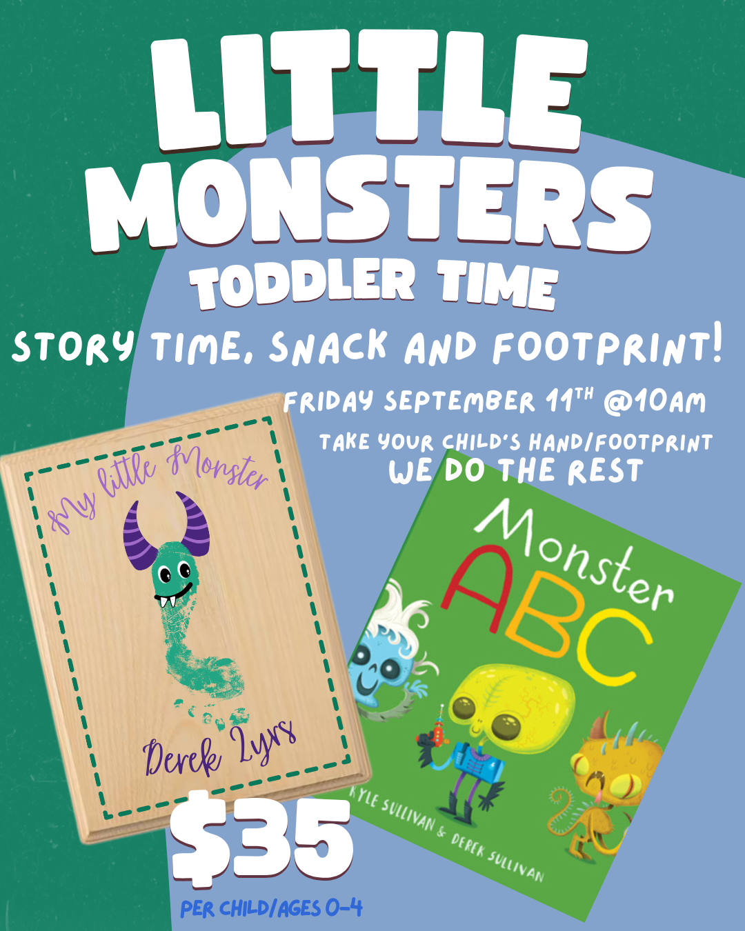 Little Monsters Toddler time