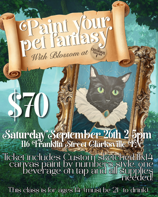 Paint Your Pet Fantasy at Crossroads Tavern