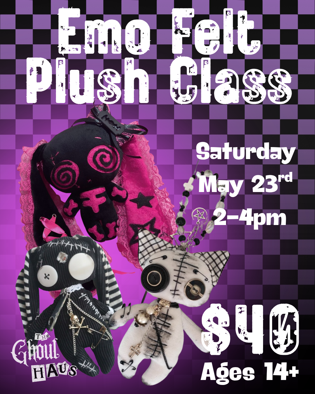 Emo Felt Plush Class