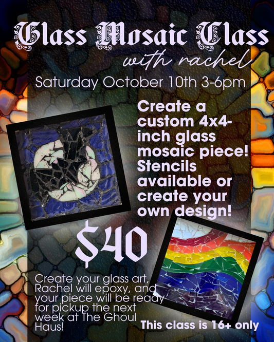 Glass Mosaic Class with Rachel
